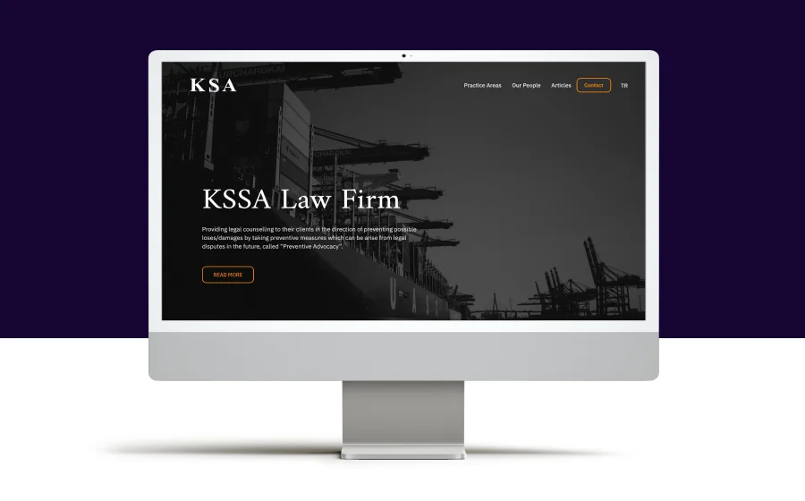 KSSA Law — website design